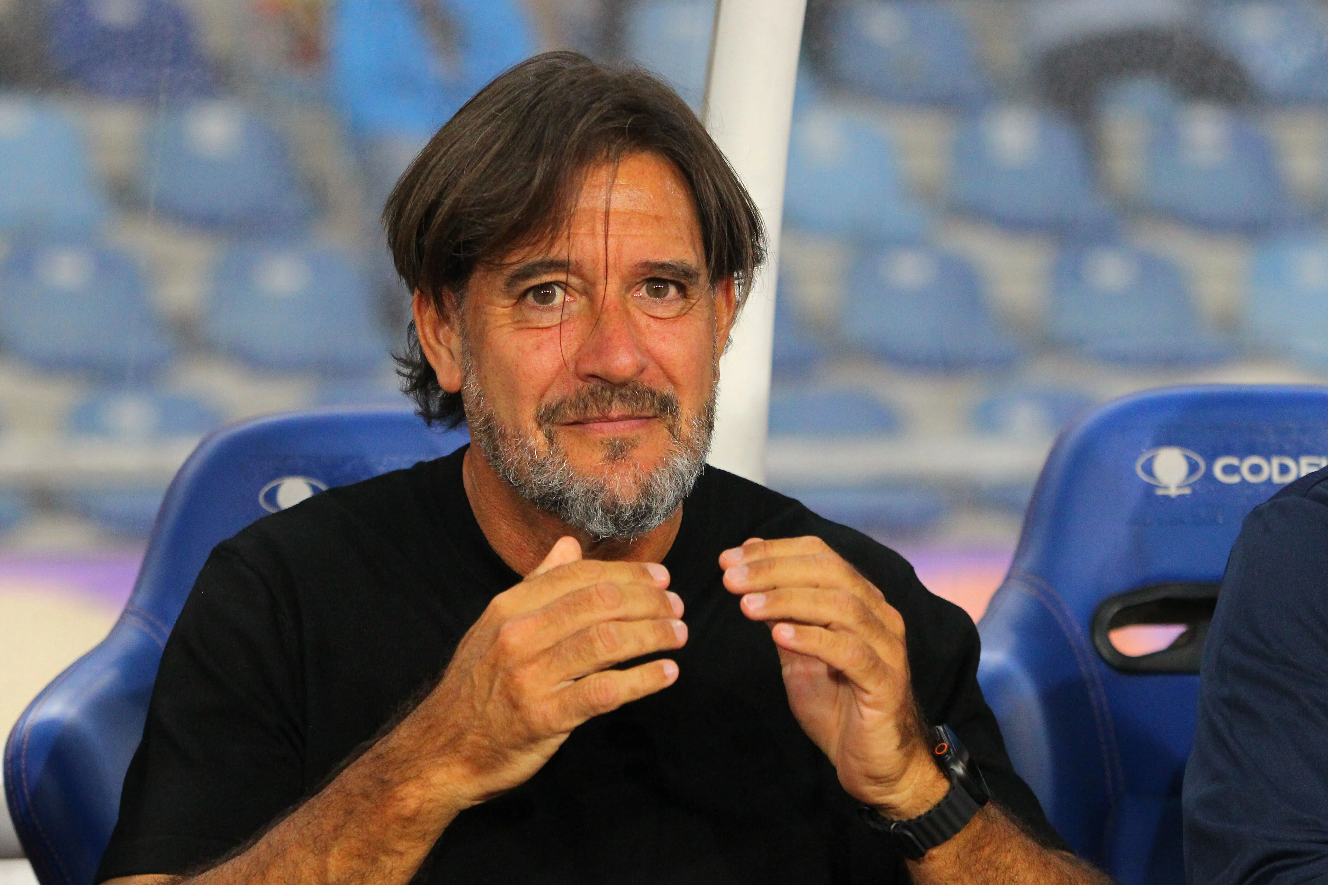 Gustavo Lema en el partido que Audax cayó por 2-1 ante O’Higgins. (Jorge Loyola/Photosport).