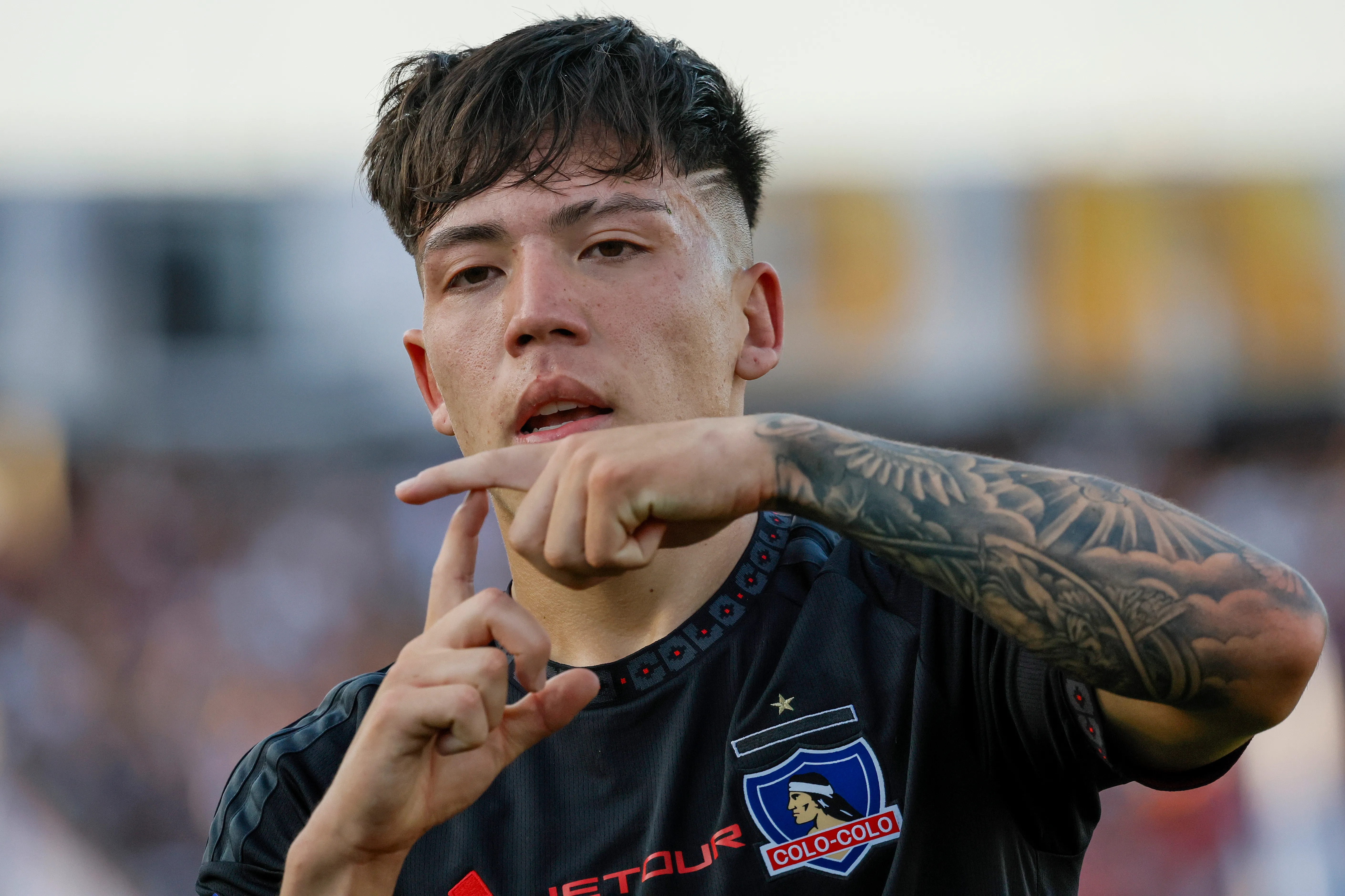 Leandro Hernández le anotó a Huachipato en la Copa de la Liga, pero fue suplente ante Deportes Concepción en la Liga de Primera. (Andres Pina/Photosport).