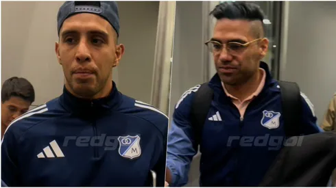 Falco y Rodrigo Contreras llegaron a Chile para jugar ante O'Higgins