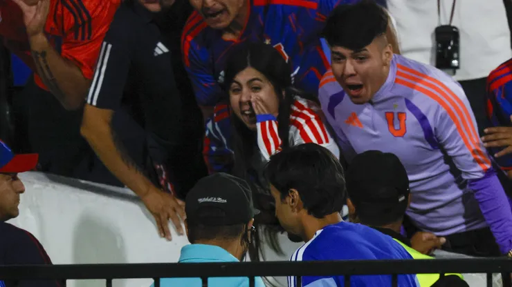 Hincha de U. de Chile le gritó a Meneghini y ahora no puede entrar al estadio