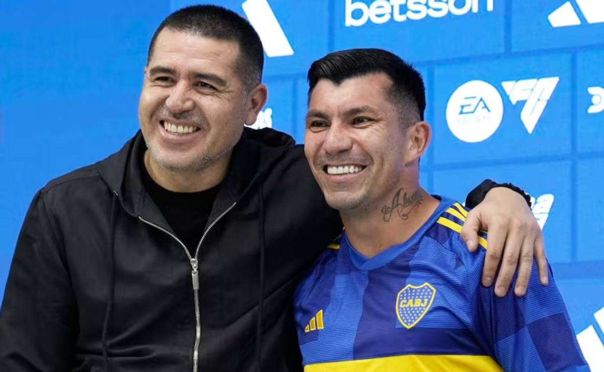 Gary Medel cuenta los mensajes a Riquelme en Boca Juniors: “Espero mañana lo hagamos sentir”
