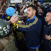 Boca desata la locura en su arribo a Chile