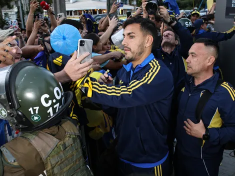 Boca desata la locura en su arribo a Chile