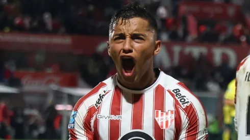 Así gritó Nicolás Guerra su primer gol en el fútbol argentino.