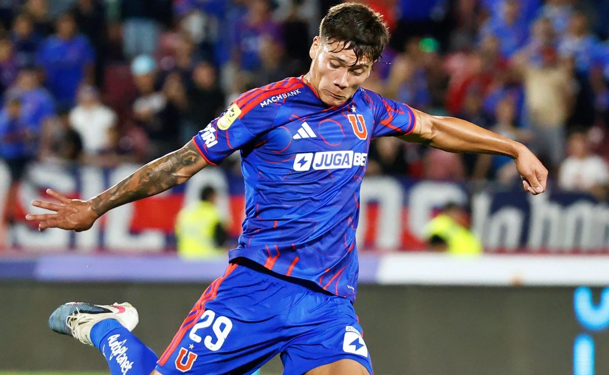 Lucas Barrera no ayuda a la U a sumar minutos para regla Sub 21: La explicación de ANFP