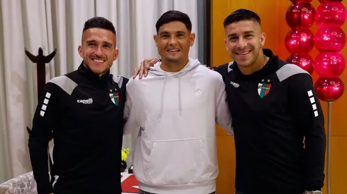 Maxi Salas compartió con sus ex compañeros de Palestino