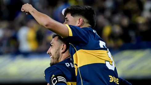 Tomás Aranda recibió toda la confianza del staff técnico de Boca y de su capitán, el campeón del mundo Leandro Paredes.