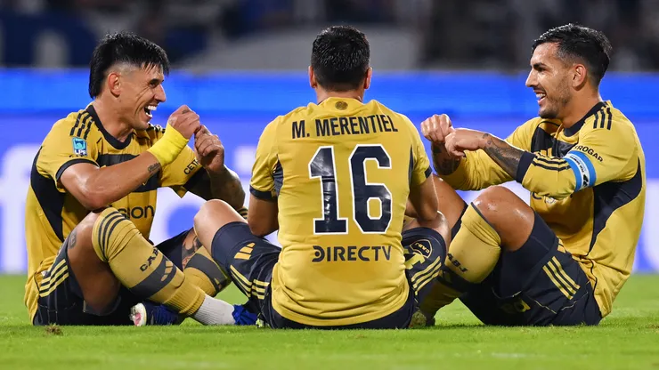 Formación de Boca contra la Católica.