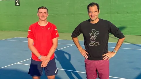 Stricker (a la izquierda) será rival de Nico Jarry en Madrid