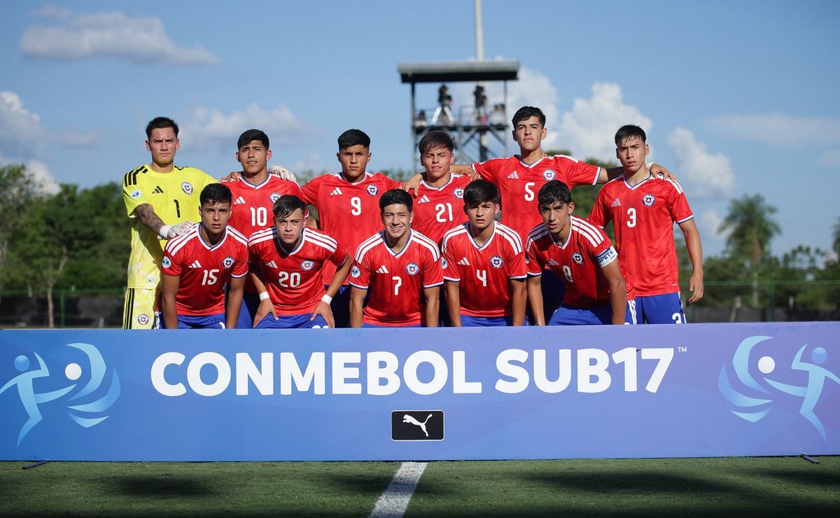 MINUTO A MINUTO: Sigue EN VIVO el duelo de Chile ante Colombia por el Sudamericano Sub-17