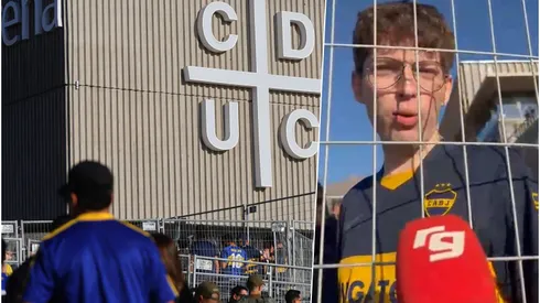 Davoo Xeneize habló con Redgol fuera del Claro Arena.