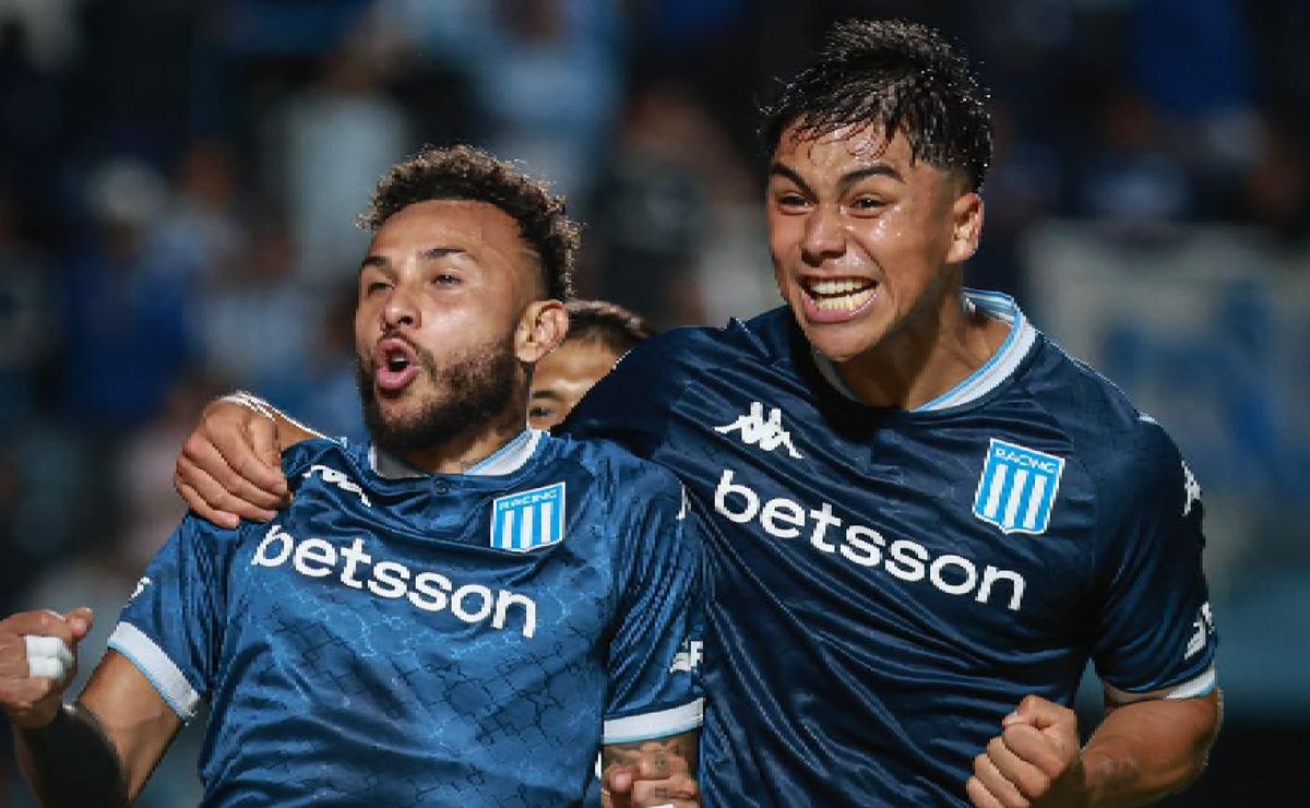 Damián Pizarro suma minutos en triunfo de Racing ante Independiente Petrolero en la Sudamericana