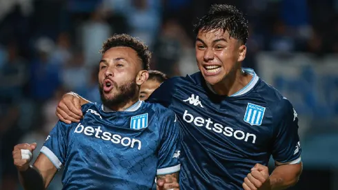 Damián Pizarro celebró junto a Racing.