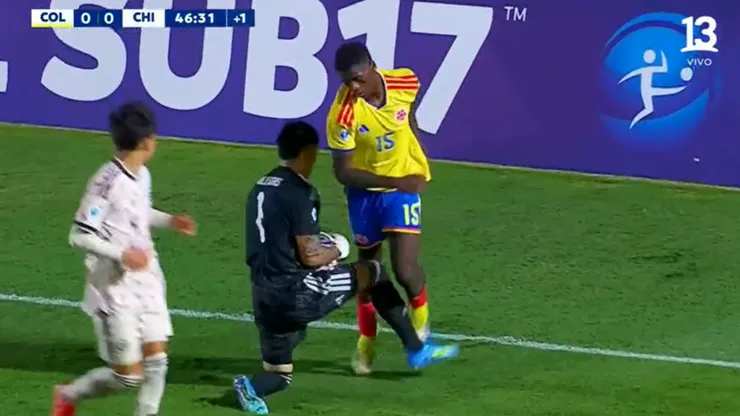Villegas y una reacción poco pensada.