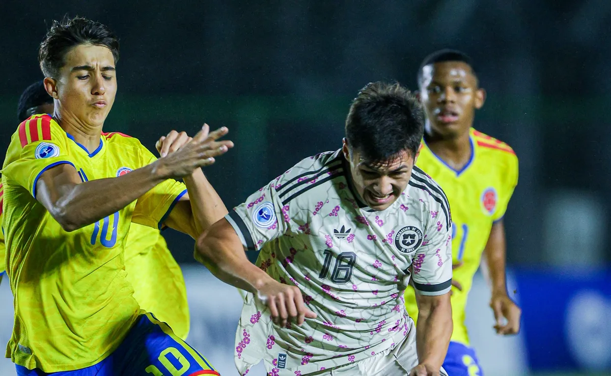 Chile pierde en Sudamericano Sub 17 tras caída ante Colombia Chile pierde en Sudamericano Sub 17 tras caída ante Colombia