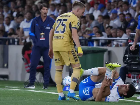 Bravo acusa el robo de Boca ante la UC: "Una jugada con exceso..."