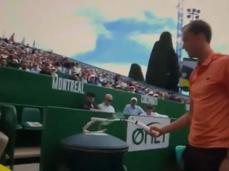 Ex N° 1 arma histórica pataleta tras perder 6-0 y 6-0 en Montecarlo