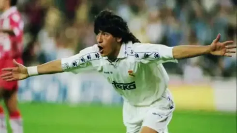 Iván Zamorano es un referente de Real Madrid.