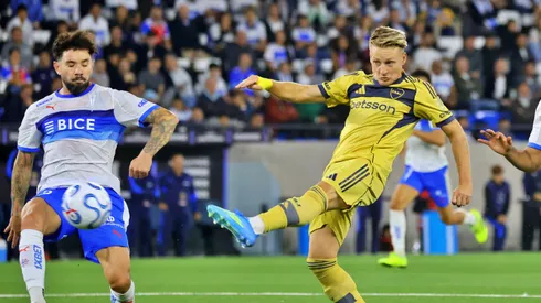 Ascacibar apuntó contra el césped sintético del Claro Arena.