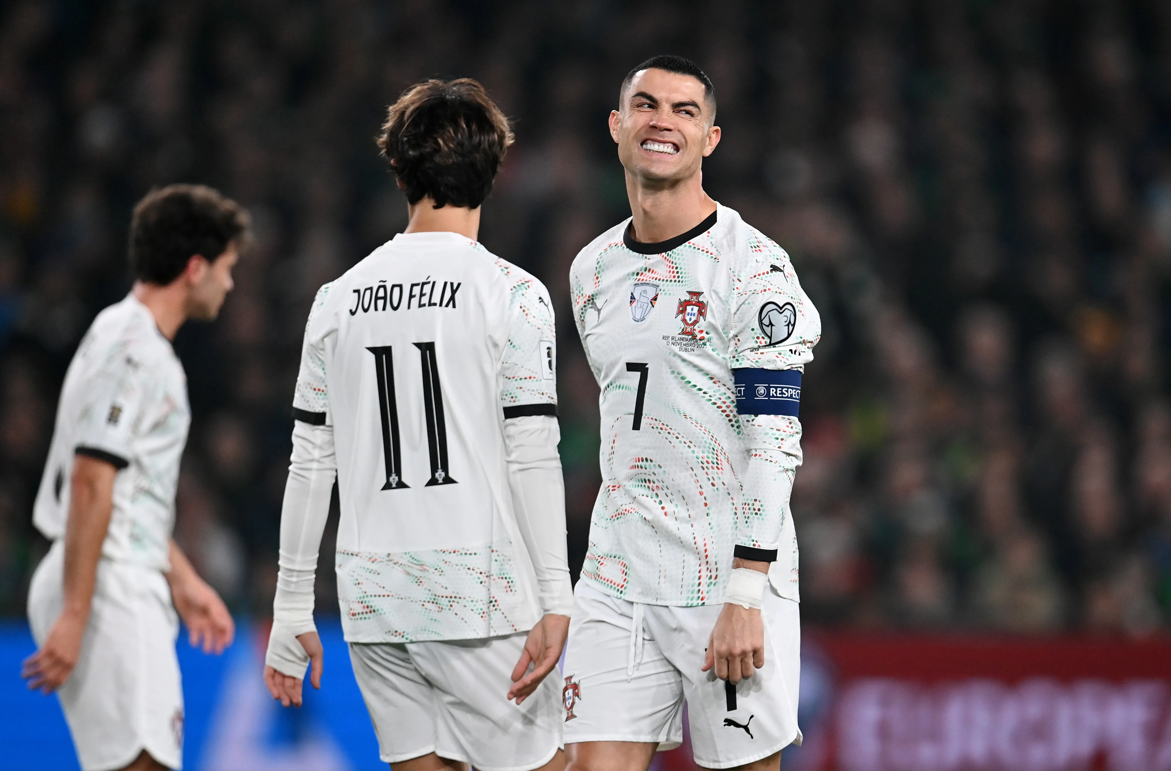 Cristiano Ronaldo fue desafiado por el Congo