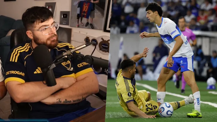 La Cobra es un reconocido hincha de Boca.