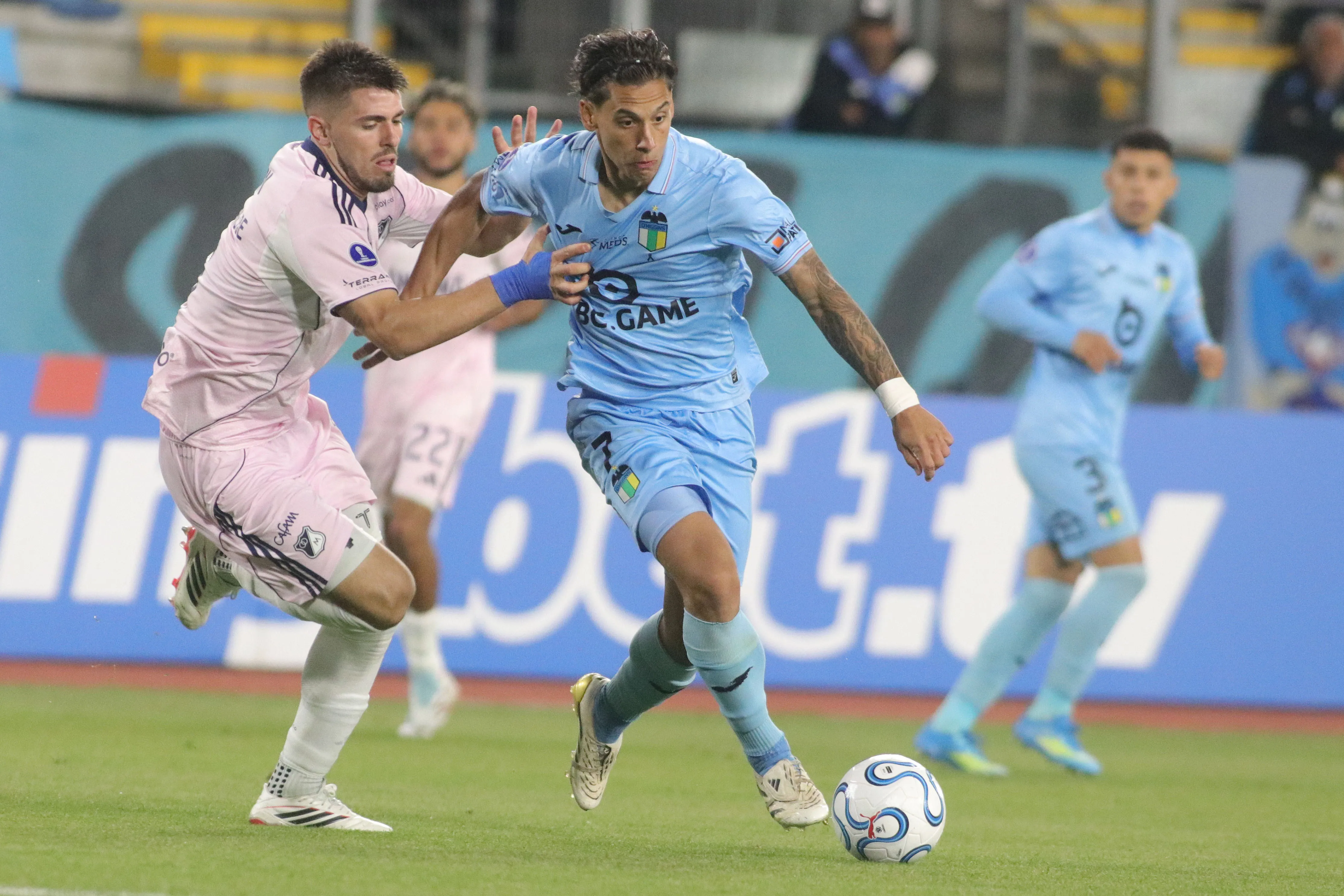 Las reacciones de Radamel Falcao tras la derrota de Millonarios contra O’Higgins.