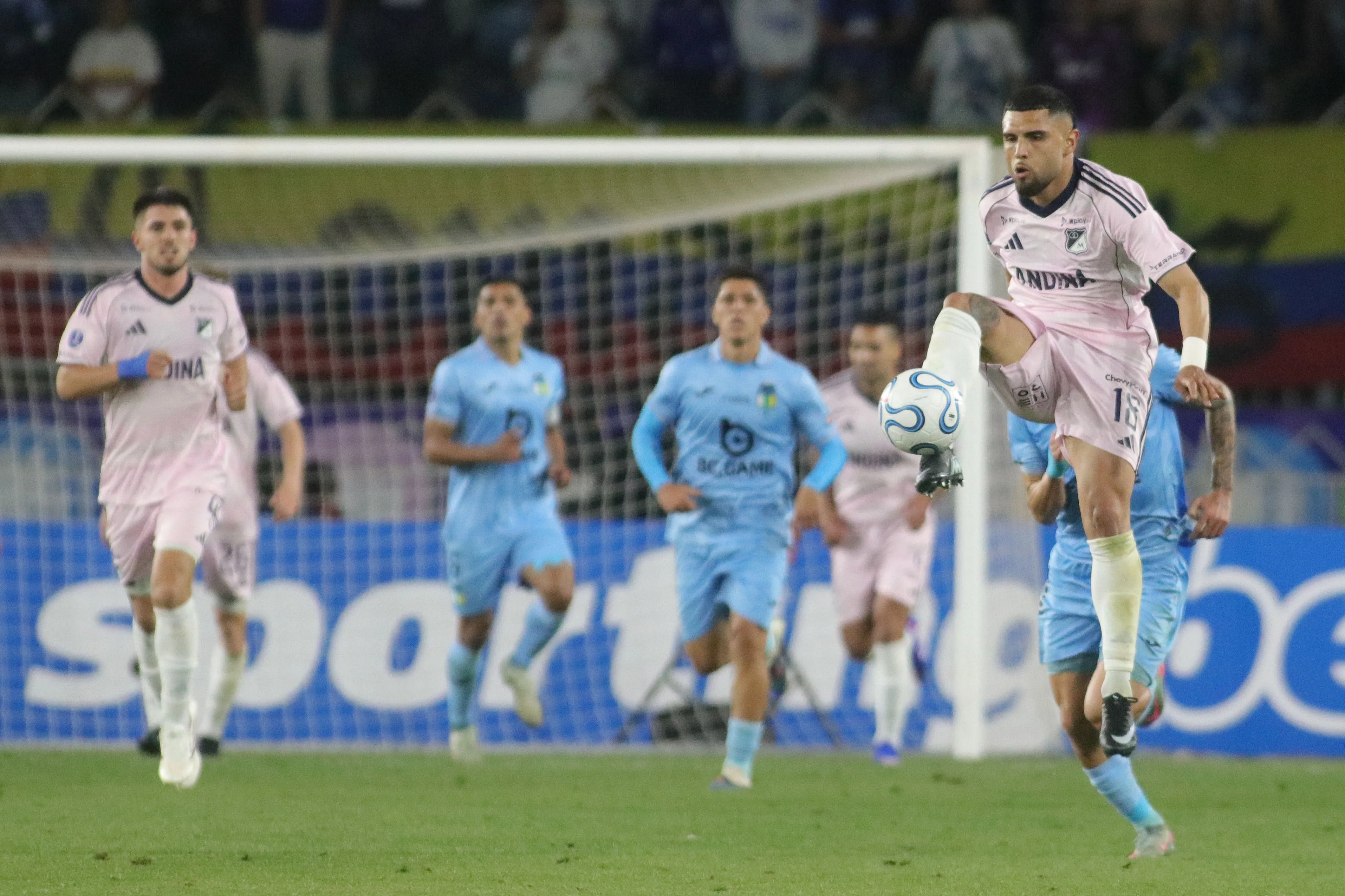 Millonarios no pudo ante O’Higgins. Imagen: Photosport