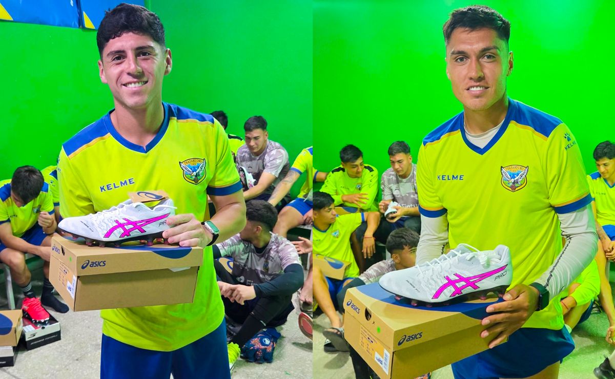 Luego de robo sufrido la semana pasada: Sifup regala zapatos de fútbol al plantel de Trasandino