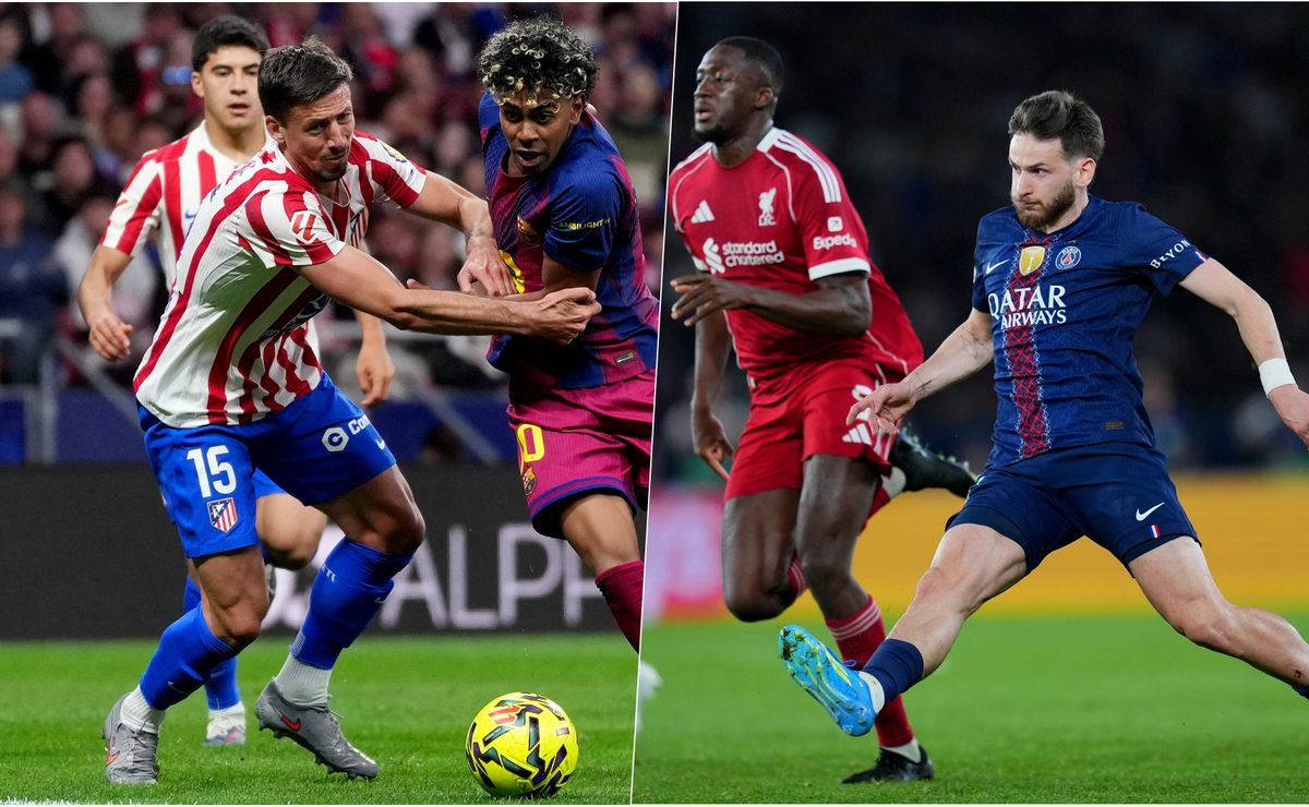 PSG golpea al Liverpool y Atlético Madrid deja al Barcelona con un pie afuera de Champions League
