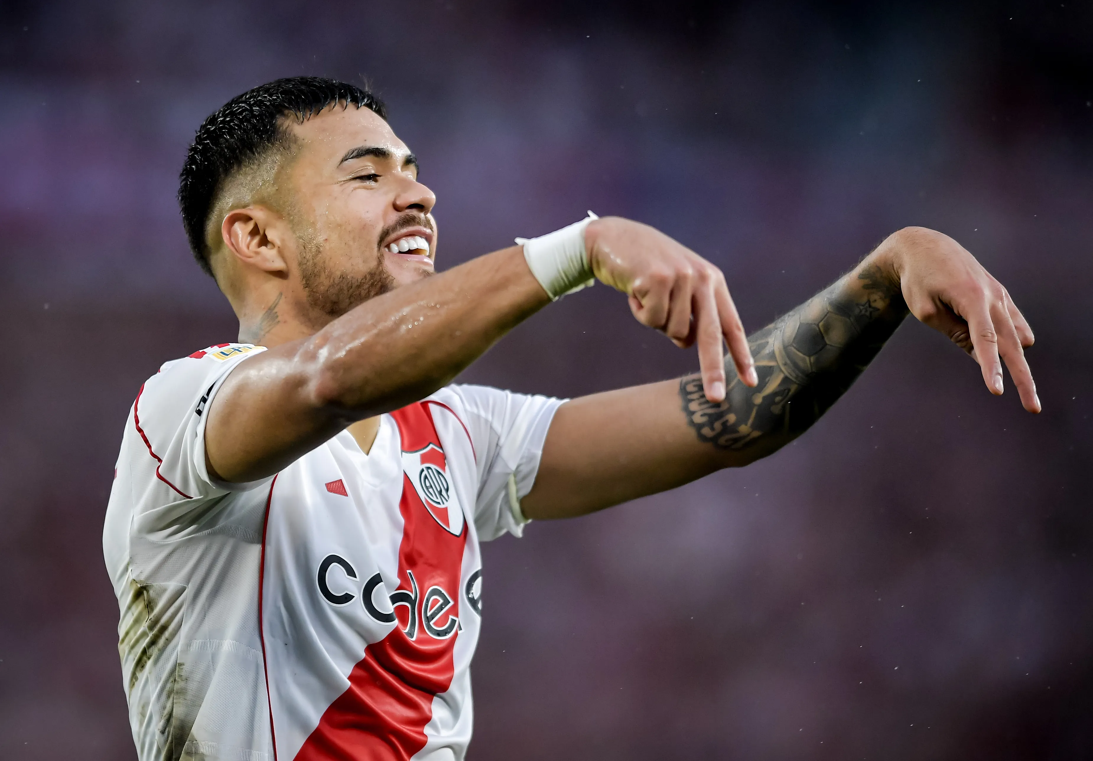 Paulo Díaz ha sido capitán de River Plate. (Marcelo Endelli/Getty Images).