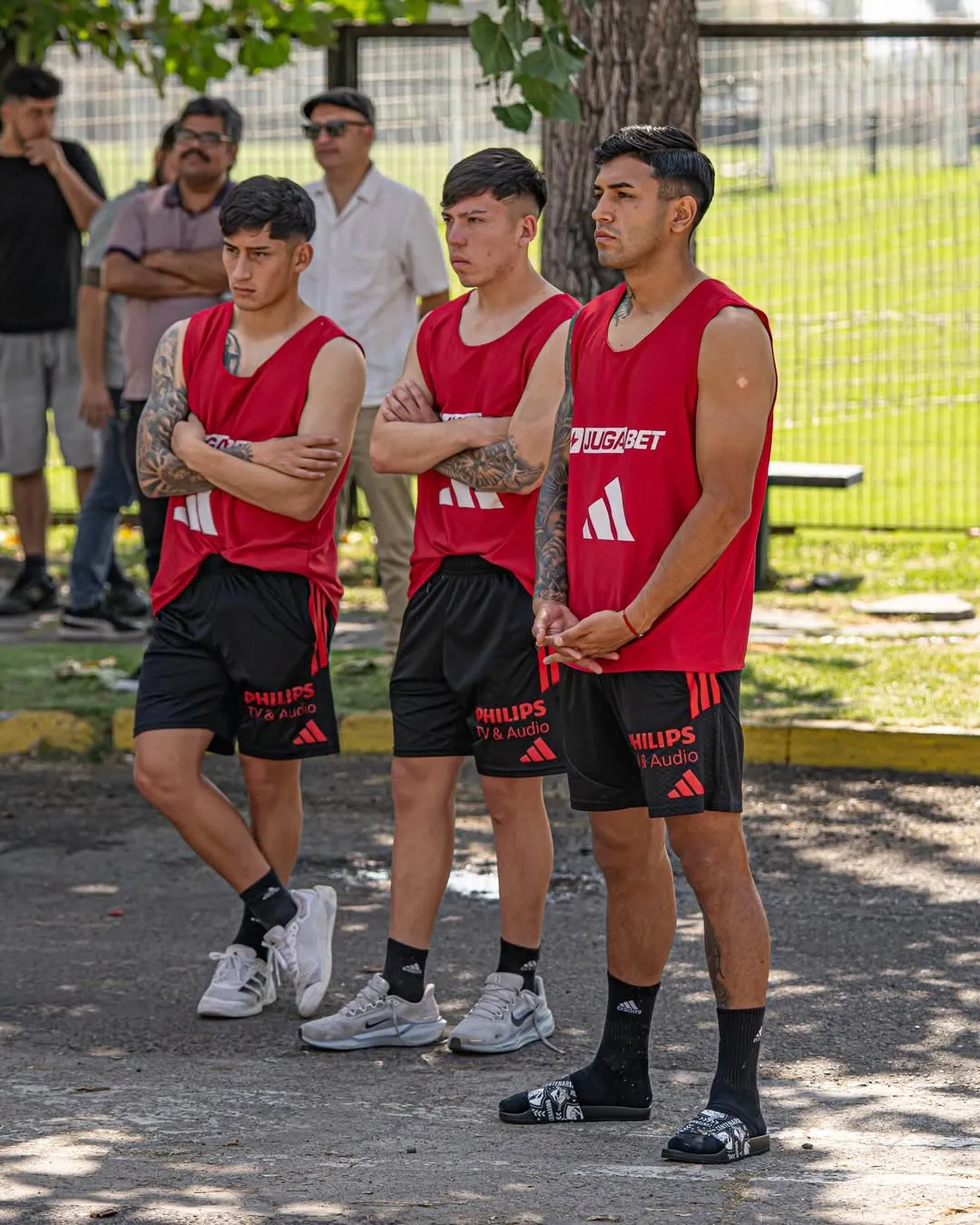 Los canteranos albos participaron de la Arellanización