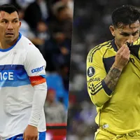 El emotivo cambio de camiseta de Gary Medel y Leandro Paredes