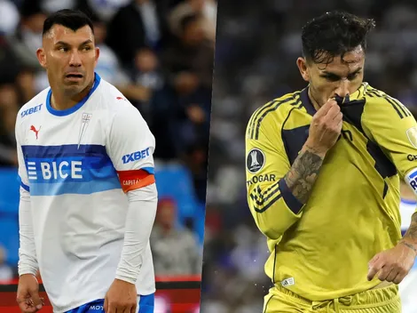El emotivo cambio de camiseta de Gary Medel y Leandro Paredes