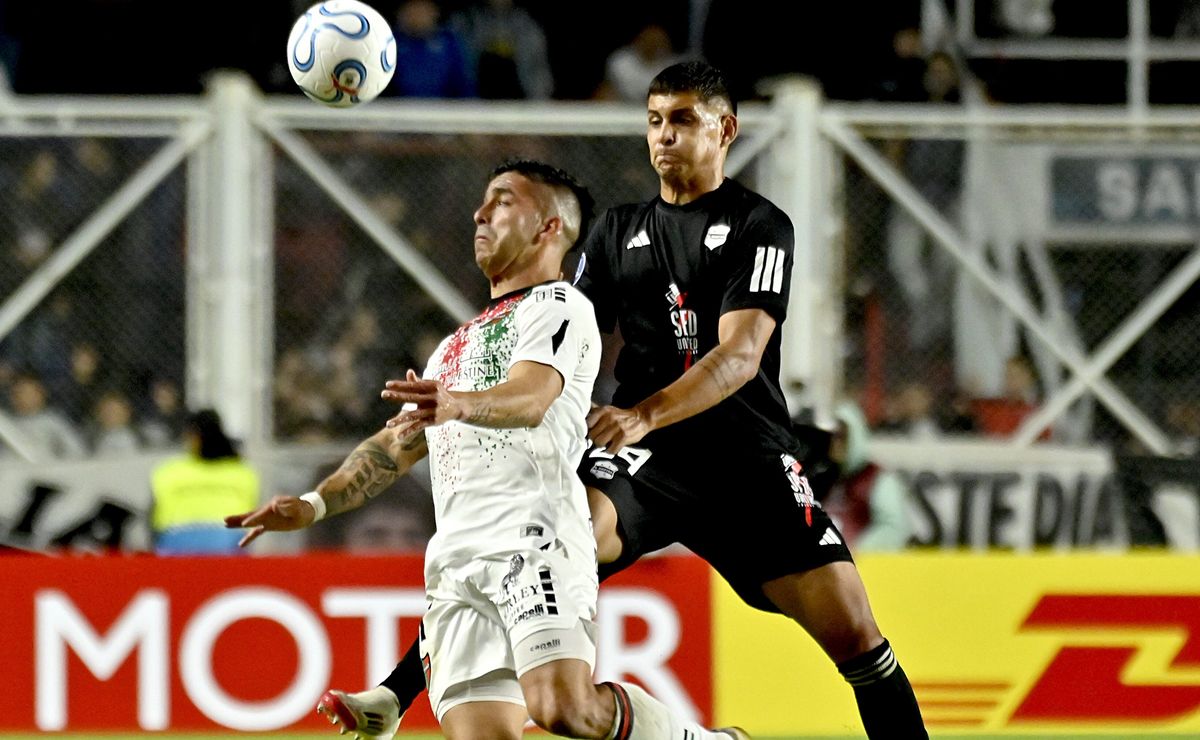 Tabla de posiciones: Palestino no pasa del empate con Riestra y arranca lento en Copa Sudamericana