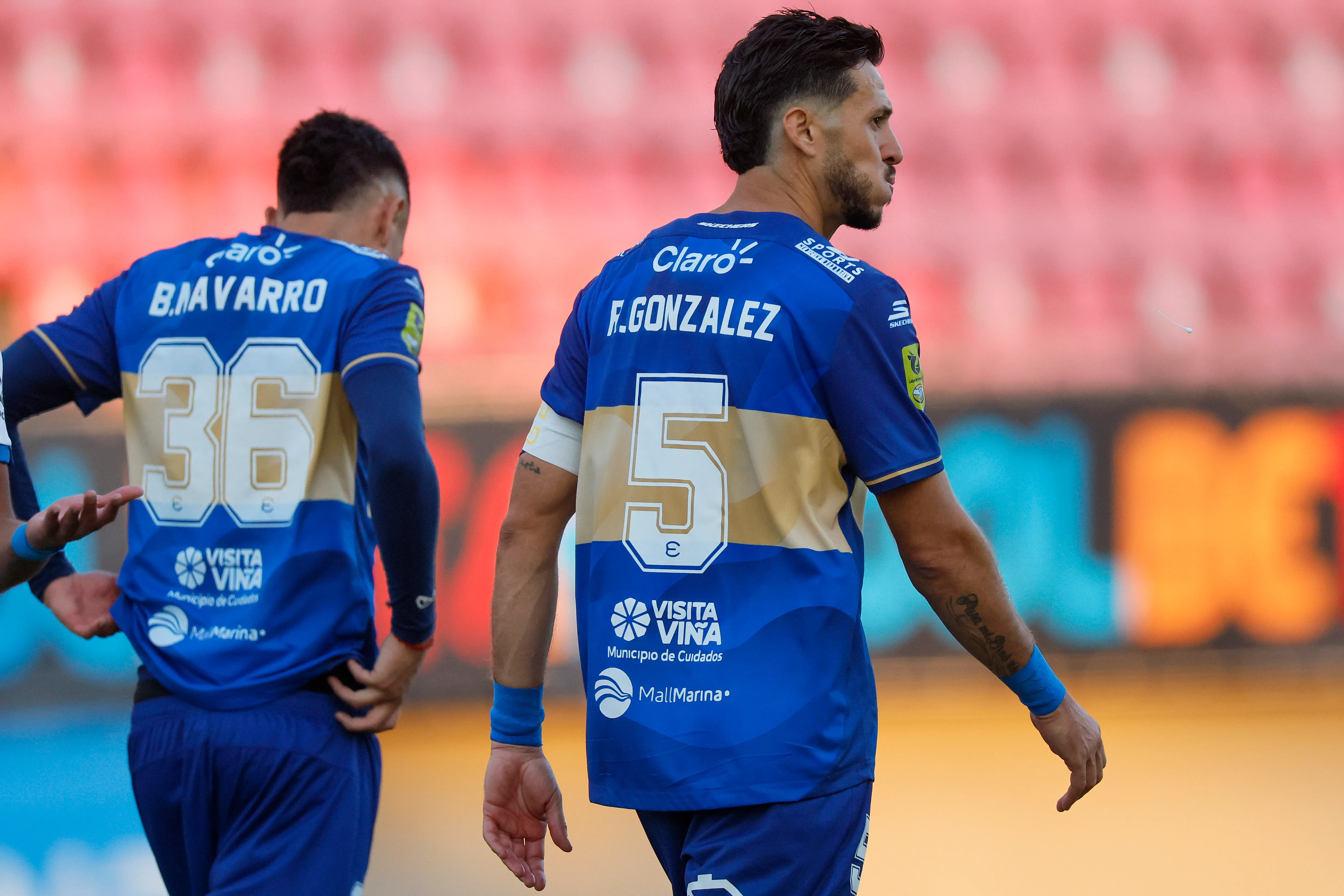 Ramiro González será baja por varios partidos en Everton. | Foto: Photosport.