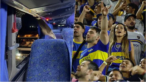 Hinchas de Boca fueron atacados en su regreso a Argentina
