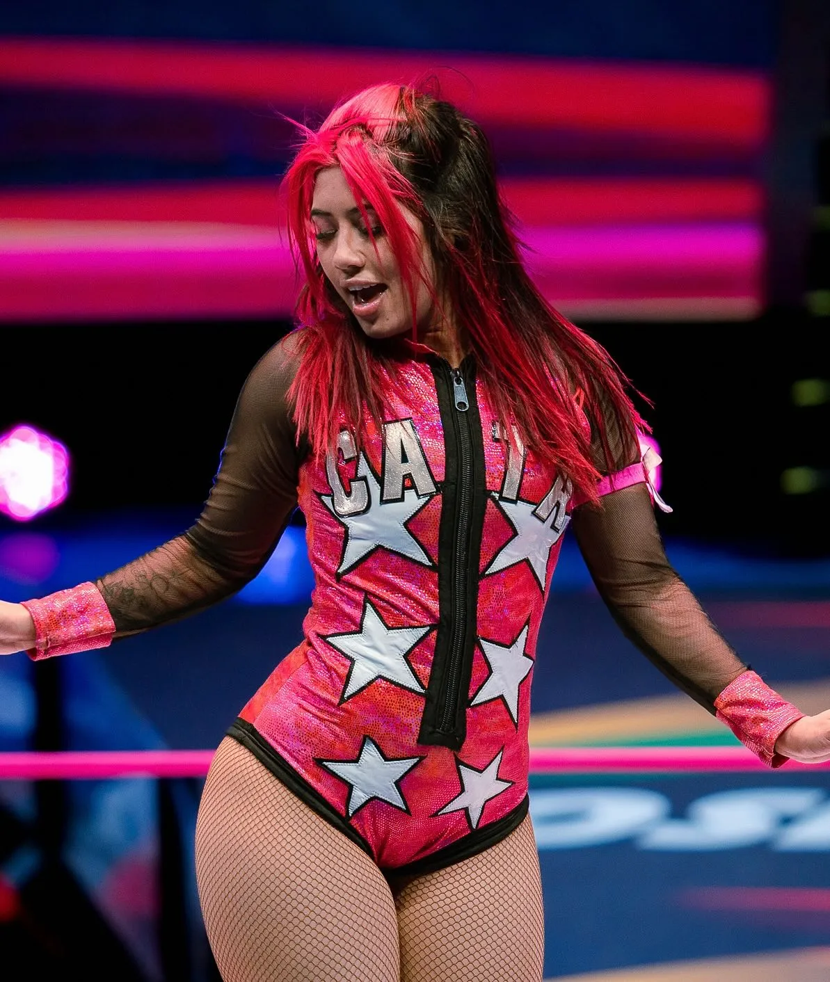 La Catalina podría regresar a WWE, hoy junto a su marca AAA. (Foto: lacatalinagar)