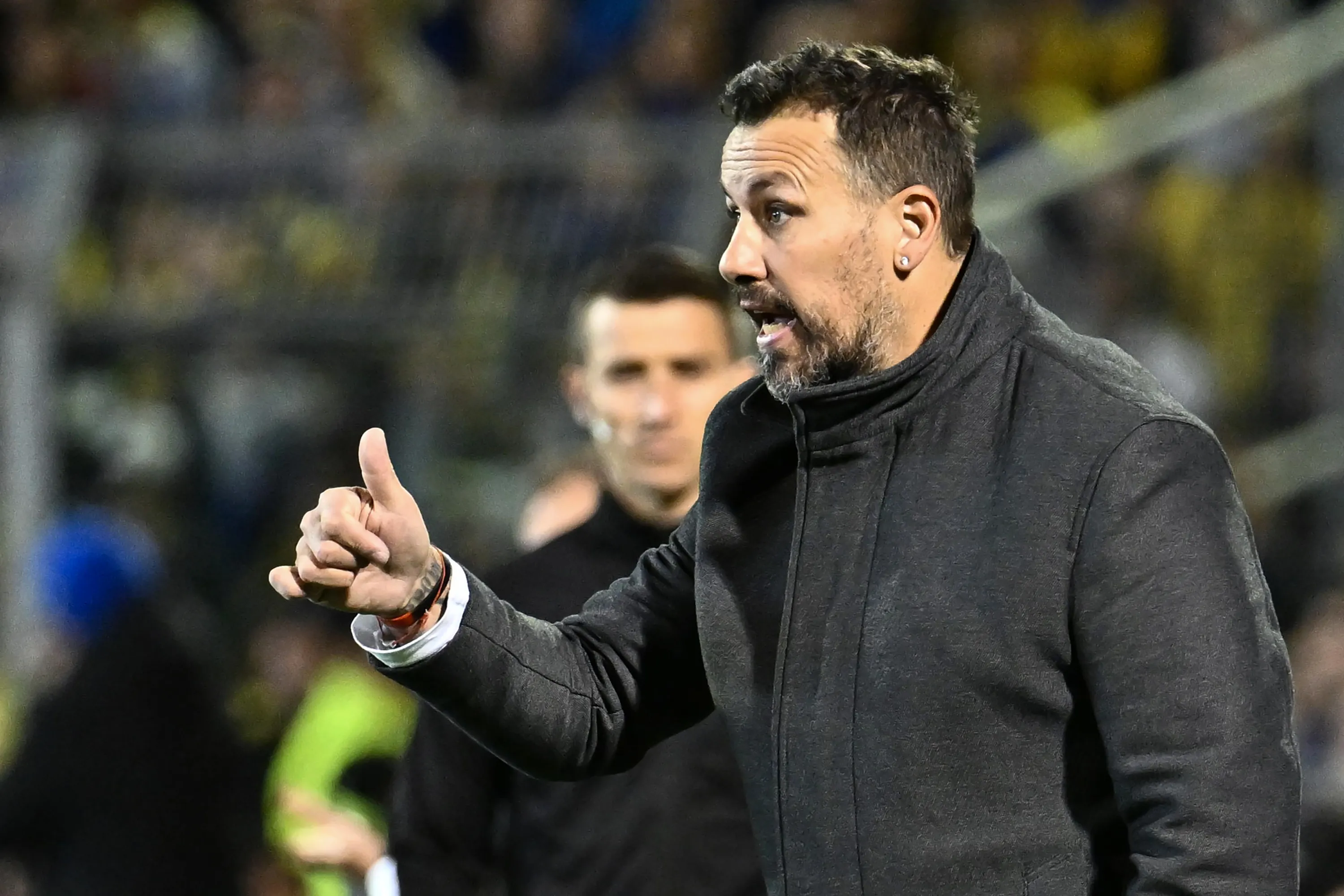 El Ogro Fabbiani se encaminó solo en un desafío europeo. (Luciano Bisbal/Getty Images).