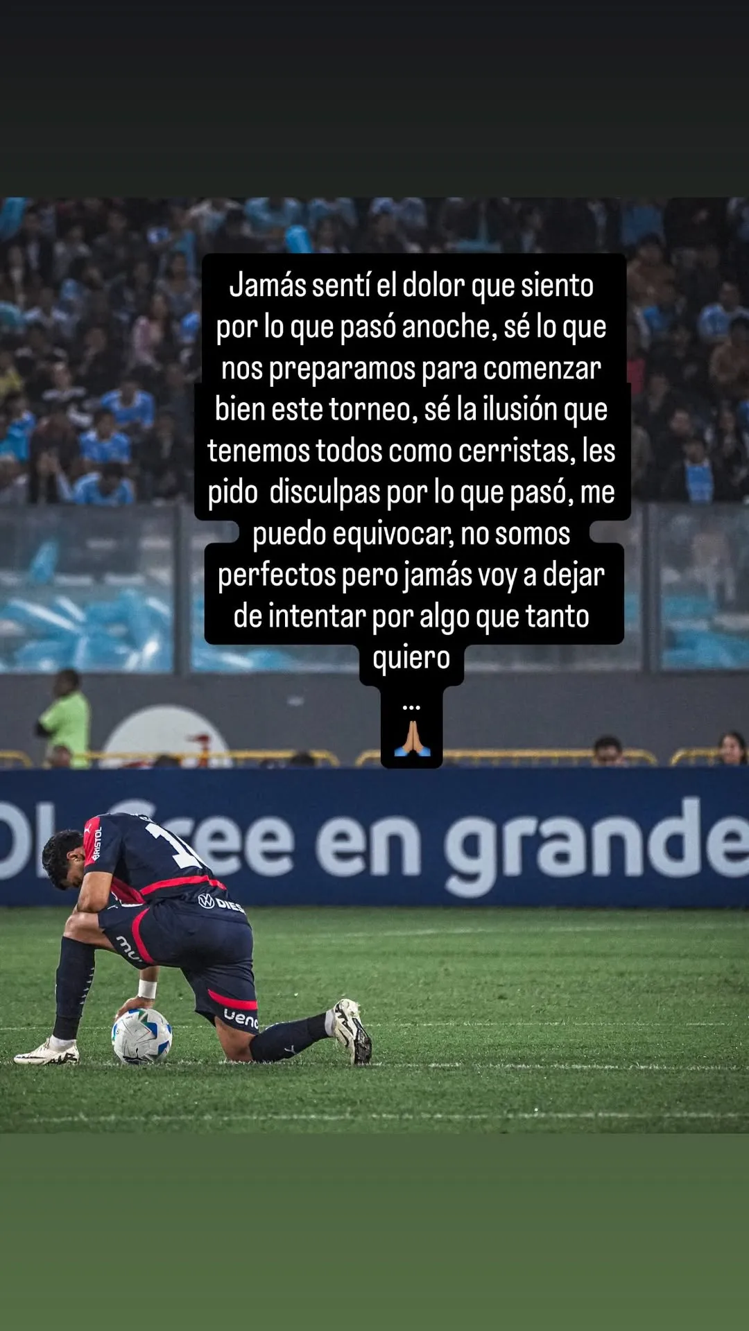 Las disculpas de Cecilio Domínguez no fueron bien recibidas por los hinchas de Cerro Porteño.