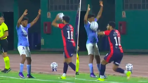 Cecilio Domínguez recibió insólita tarjeta roja