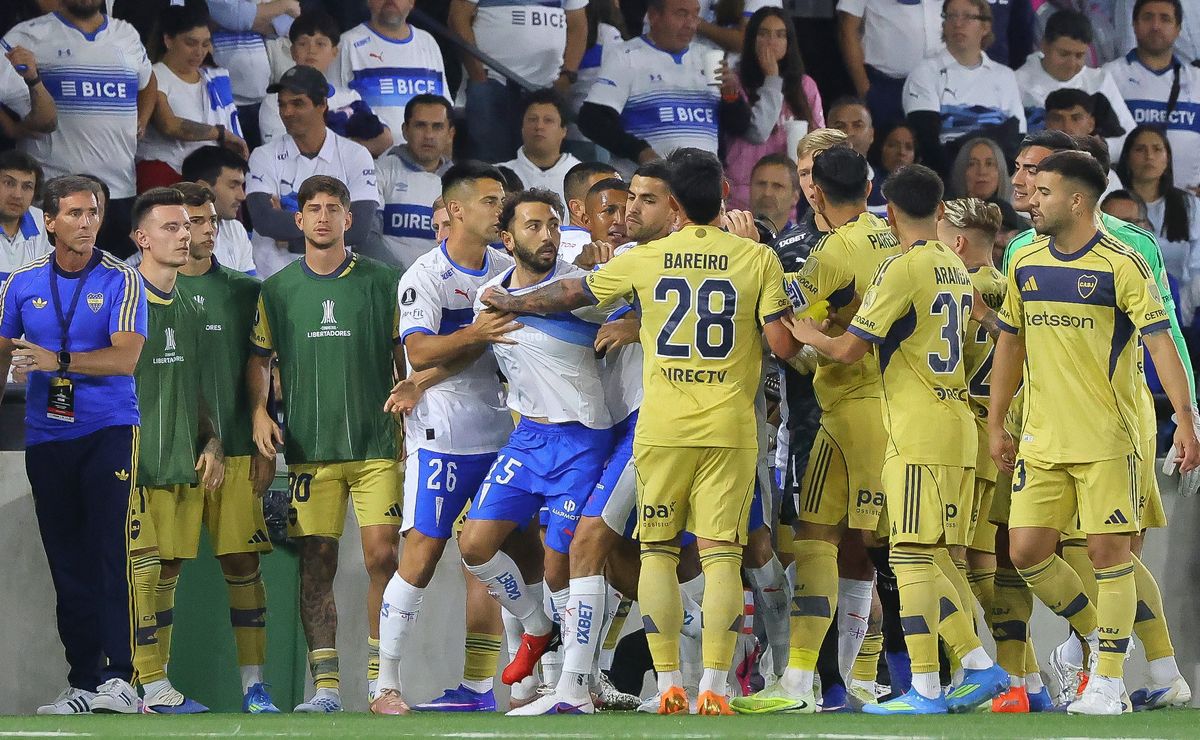 No se vio en TV: figura de Boca Juniors explica polémica imagen contra la UC