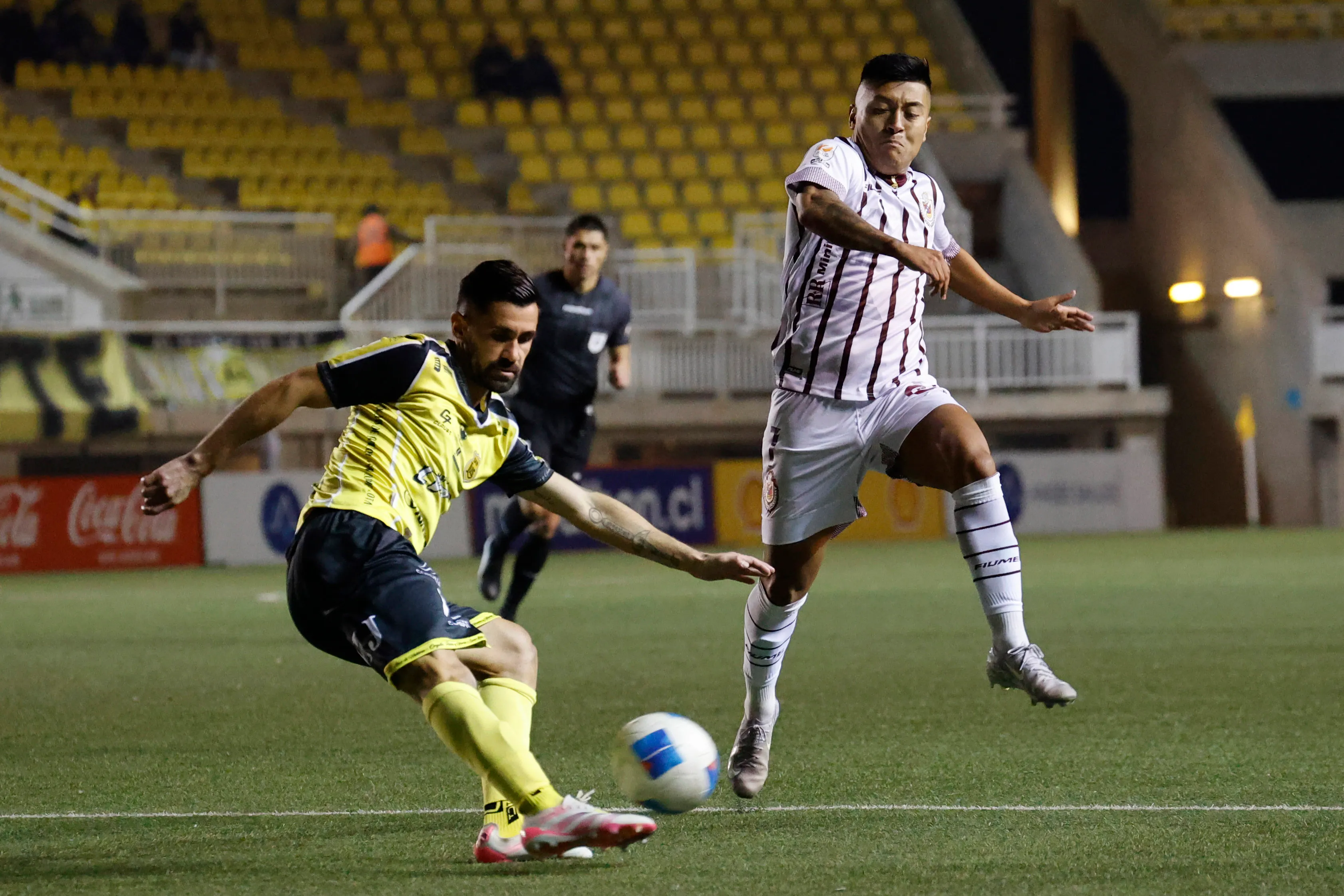 Vergara en su último paso por San Luis. Imagen: Photosport