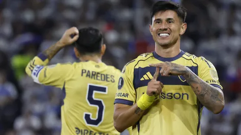 El paraguayo Adam Bareiro anotó el 2-0 de Boca ante Católica.