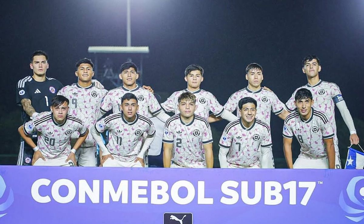 La Roja Sub 17 sufre baja de último minuto para trascendental duelo en el Sudamericano