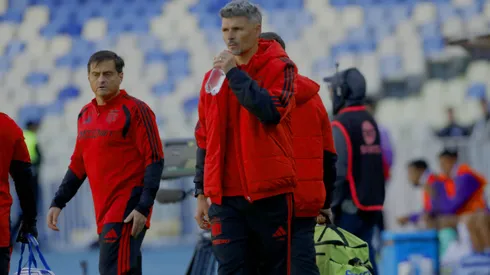 Fernando Ortiz le da descanso a sus jugadores en Colo Colo.