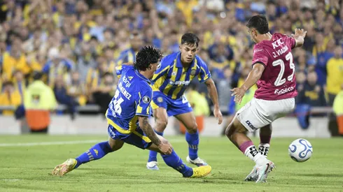 Vicente Pizarro jugó todo el partido en Central.