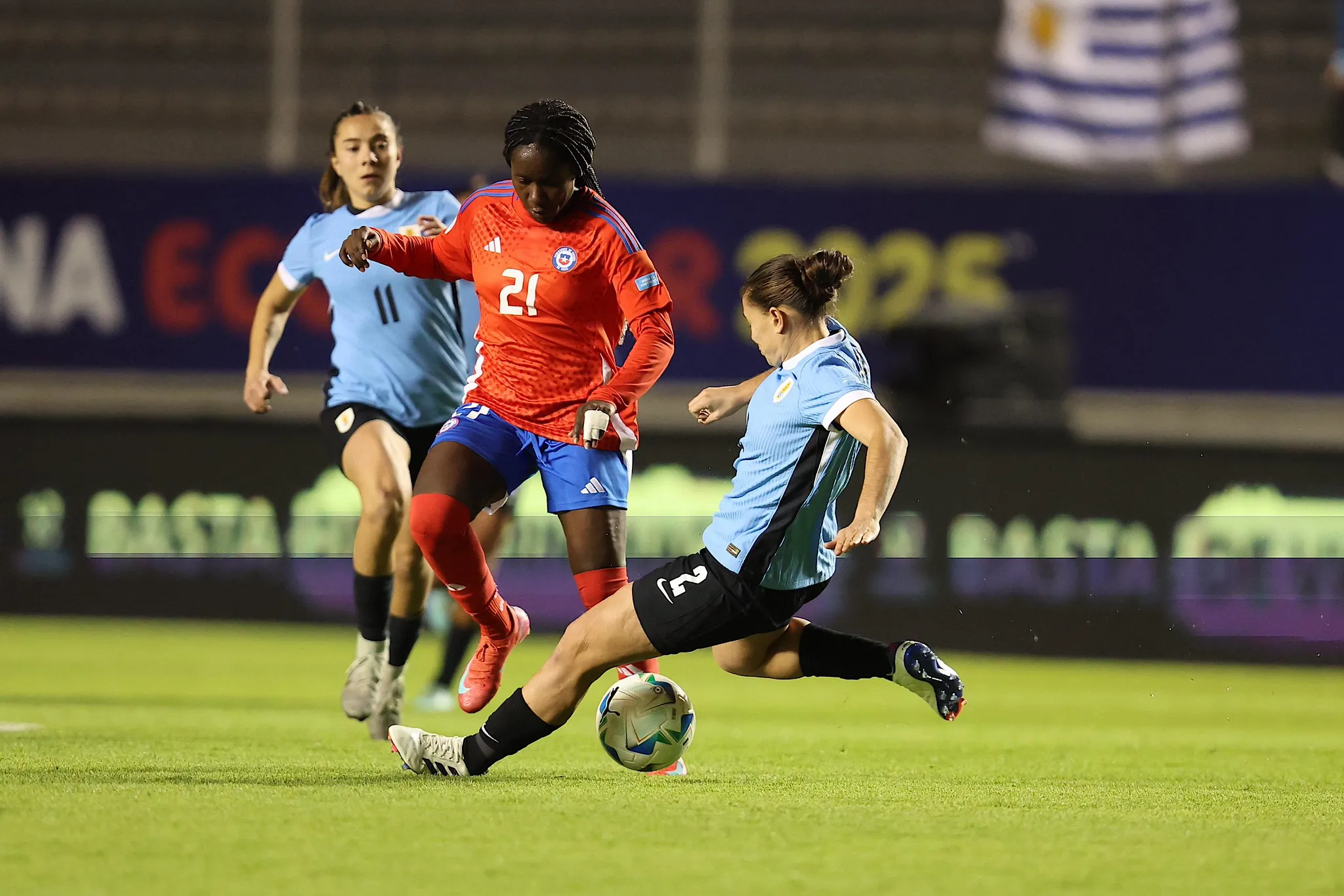 En los próximos días La Roja se medirá a Colombia y Uruguay por las fechas 6 y 7 de la Liga de Naciones Femenina. (Foto: Conmebol)
