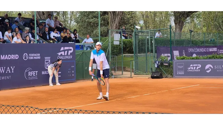 Nicolás Jarry sigue firme en el Challenger de Madrid.