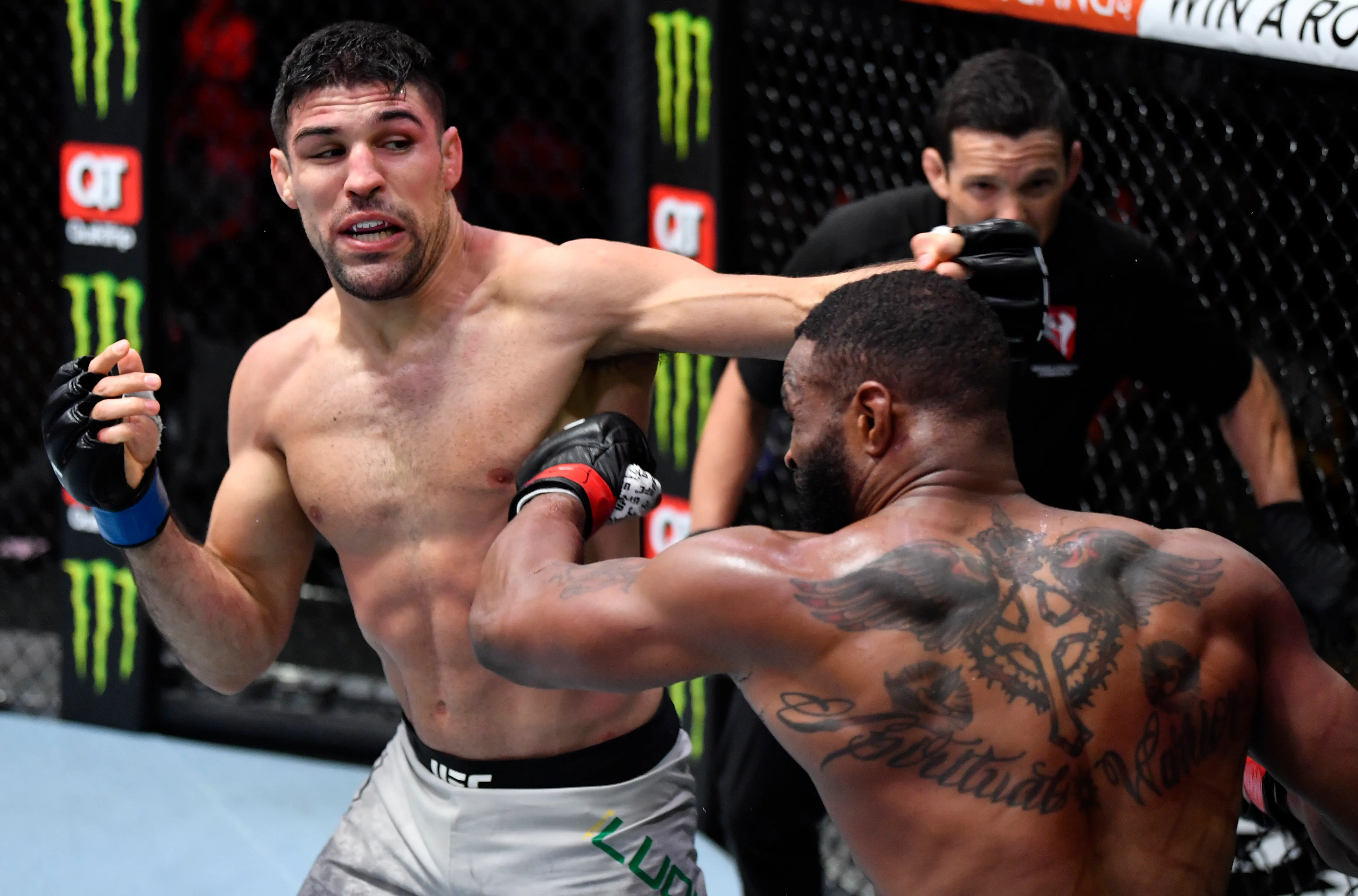Vicente Luque dio el peso y se estrena en los 83.9 kilos en el UFC. Foto: Getty Images.