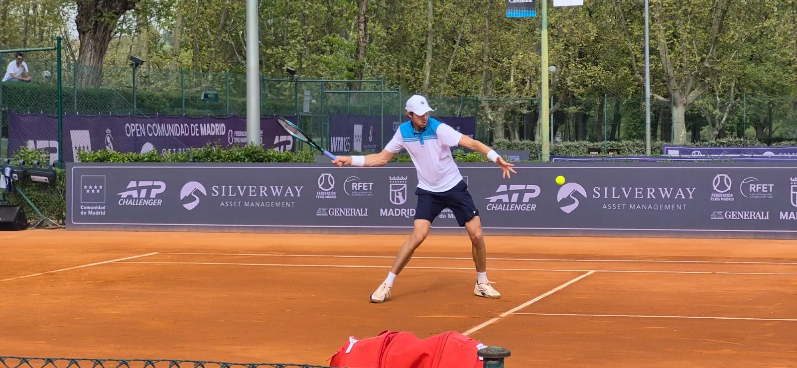 Nicolás Jarry en Madrid. Foto: Sebastián Marcel